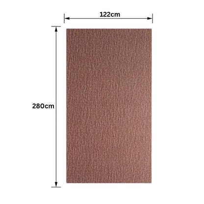Panou SPC, Lambriu Bambú, Carbonat de Calciu si PVC, Naimeed D7779, antibacterian, ignifug si rezistent la umiditate, Dimensiuni 122x280cm, 7.8mm grosime