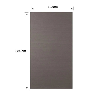 Panou SPC, Lambriu Bambú, Carbonat de Calciu si PVC, Naimeed D7784, antibacterian, ignifug si rezistent la umiditate, Dimensiuni 122x280cm, 7.8mm grosime