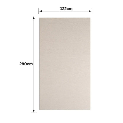 Panou SPC, Lambriu Bambú, Carbonat de Calciu si PVC, Naimeed D7789, antibacterian, ignifug si rezistent la umiditate, Dimensiuni 122x280cm, 7.8mm grosime