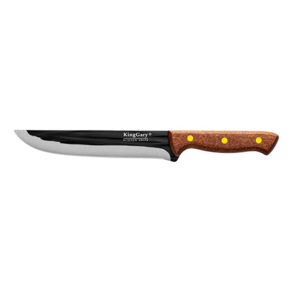 Cutit universal bucatarie, Naimeed D7792, lama inox 20cm si maner din lemn 13.5cm
