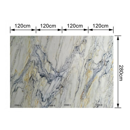 Set 4 Panouri SPC Naimeed D7809 –Design continuu fără îmbinări,densitate mare 0.75g/cm³, protecție antibacteriană, ignifug și rezistență la umiditate, 120x280cm