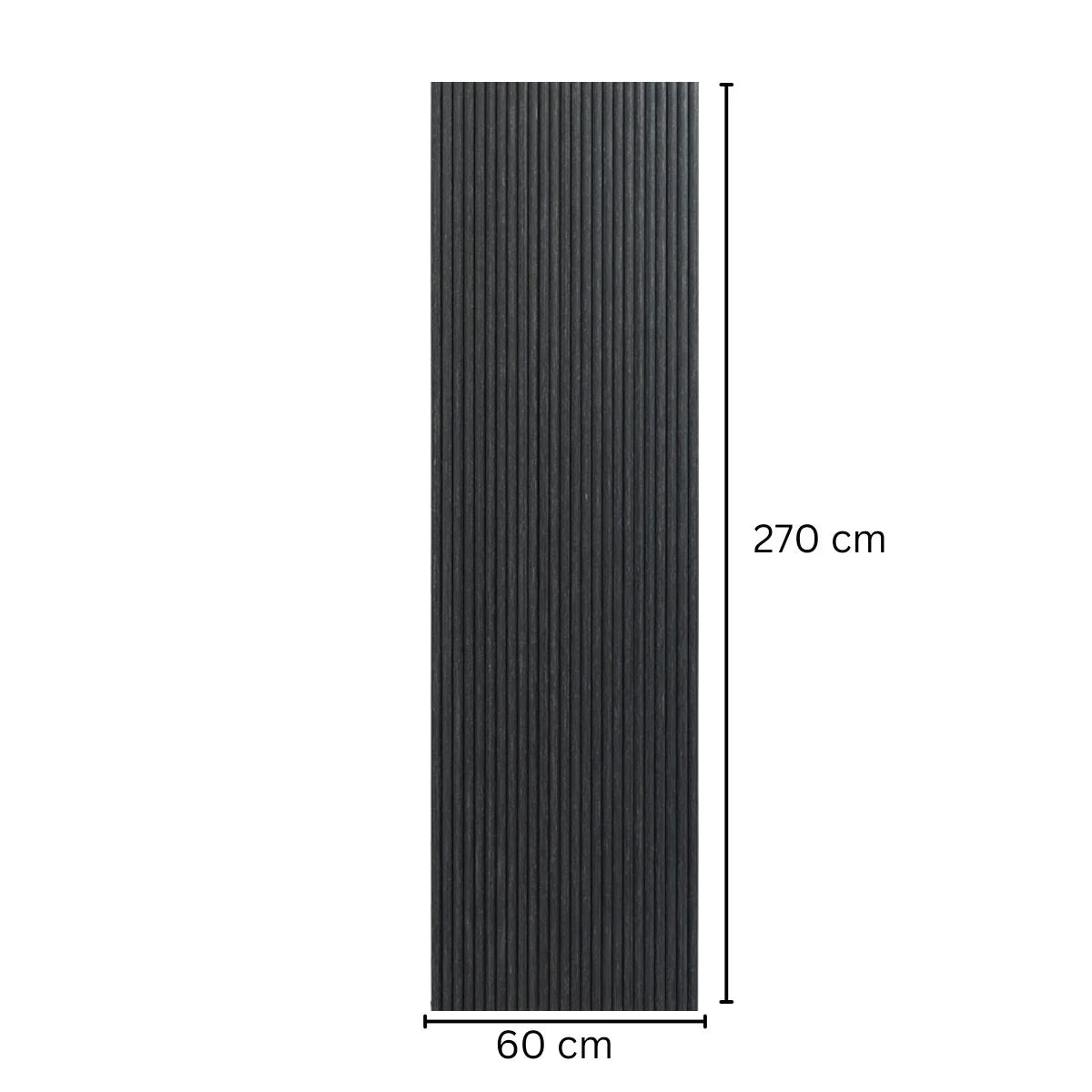Panou riflaj MDF flexibil, Naimeed D7828, finisaj premium tip furnir tehnologic, 270x60x1.2cm