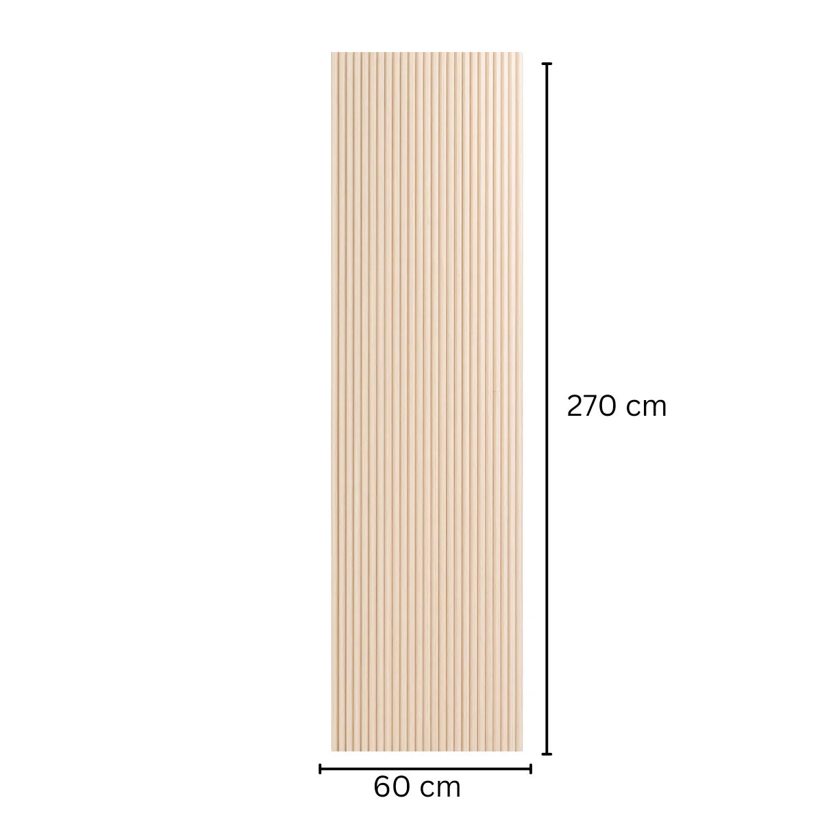 Panou riflaj MDF flexibil, Naimeed D7831, finisaj decorativ melaminat, 270x60x1.2cm
