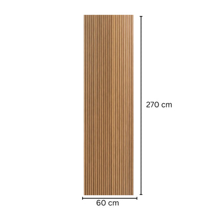 Panou riflaj MDF flexibil, Naimeed D7832, finisaj decorativ melaminat, 270x60x1.2cm
