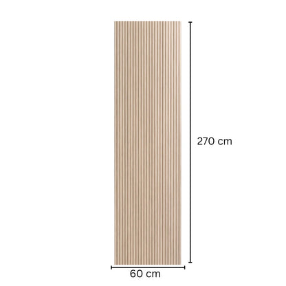 Panou riflaj MDF flexibil, Naimeed D7834, finisaj decorativ melaminat, 270x60x1.2cm