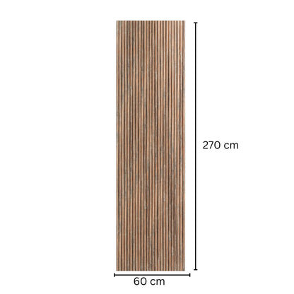 Panou riflaj MDF flexibil, Naimeed D7835, finisaj decorativ melaminat, 270x60x1.2cm