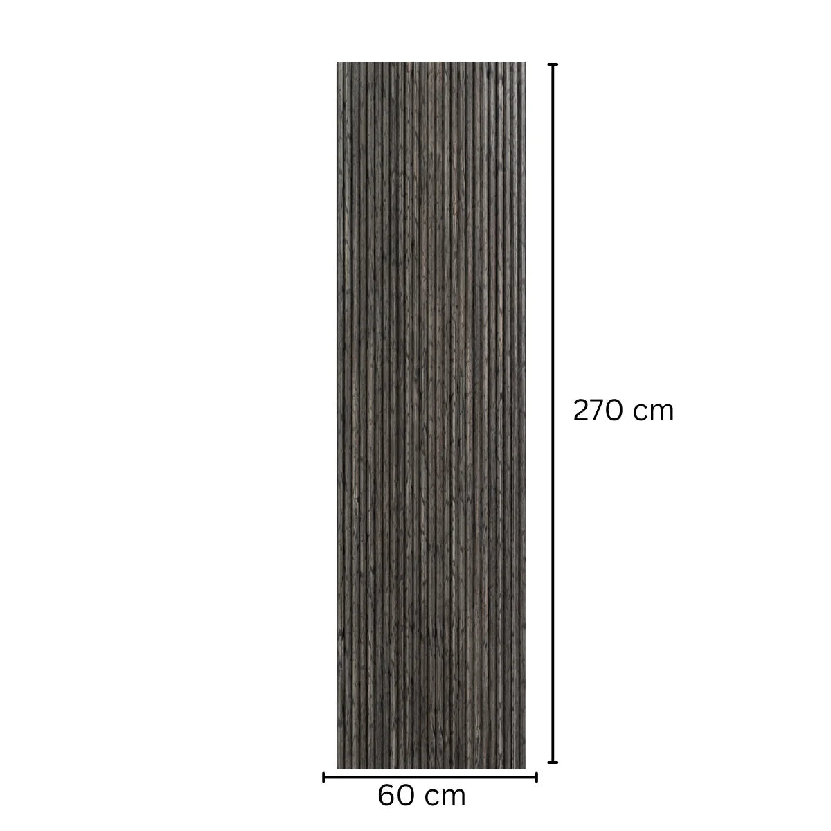 Panou riflaj MDF flexibil, Naimeed D7836, finisaj decorativ melaminat, 270x60x1.2cm