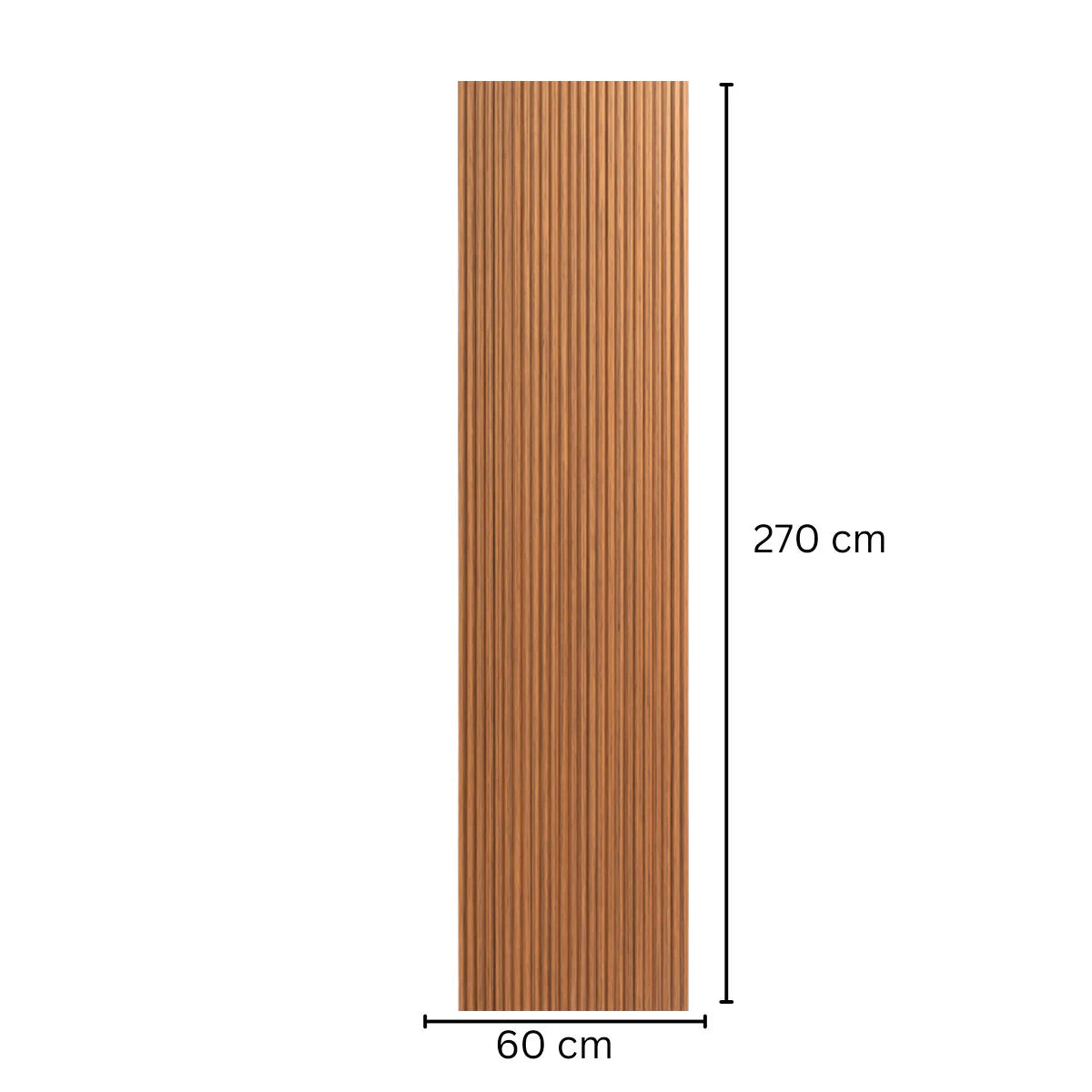Panou riflaj MDF flexibil, Naimeed D7840, finisaj premium tip furnir tehnologic, 270x60x1.2cm