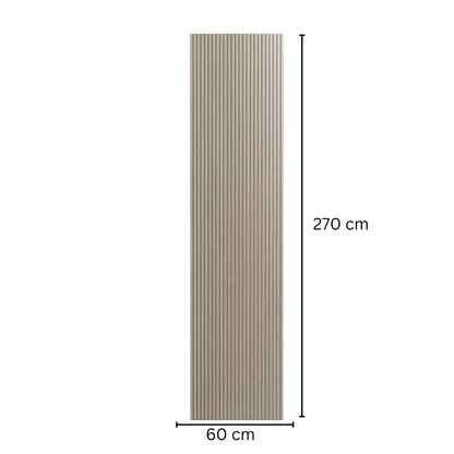 Panou riflaj MDF flexibil, Naimeed D7841, finisaj premium tip furnir tehnologic, 270x60x1.2cm