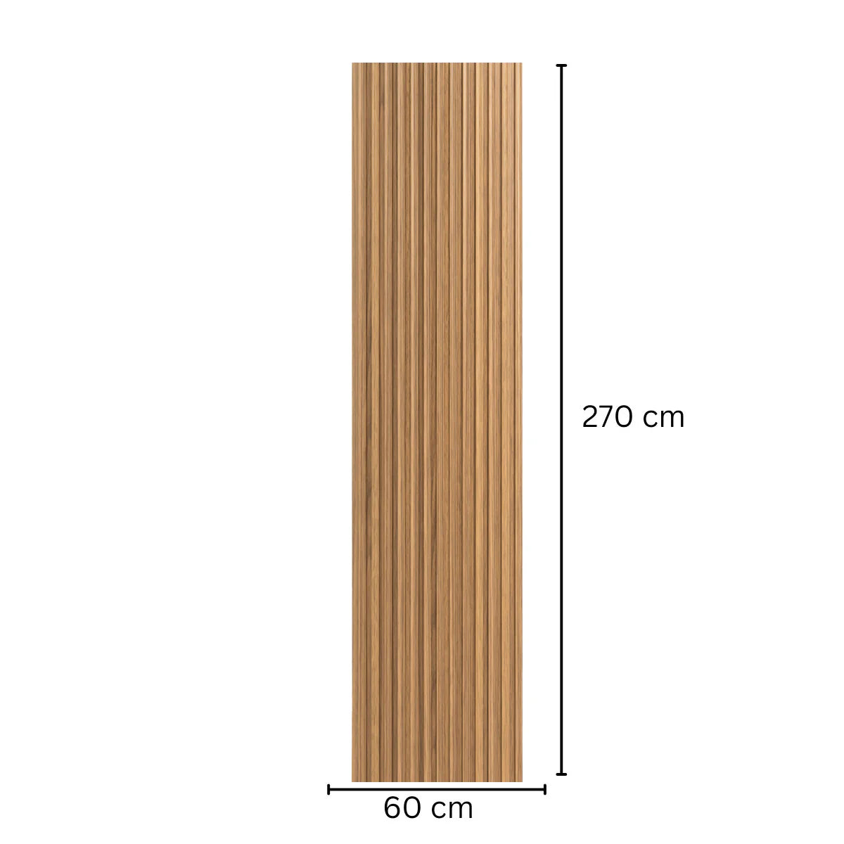 Panou riflaj MDF flexibil, Naimeed D7843, finisaj decorativ melaminat, 270x60x1.2cm