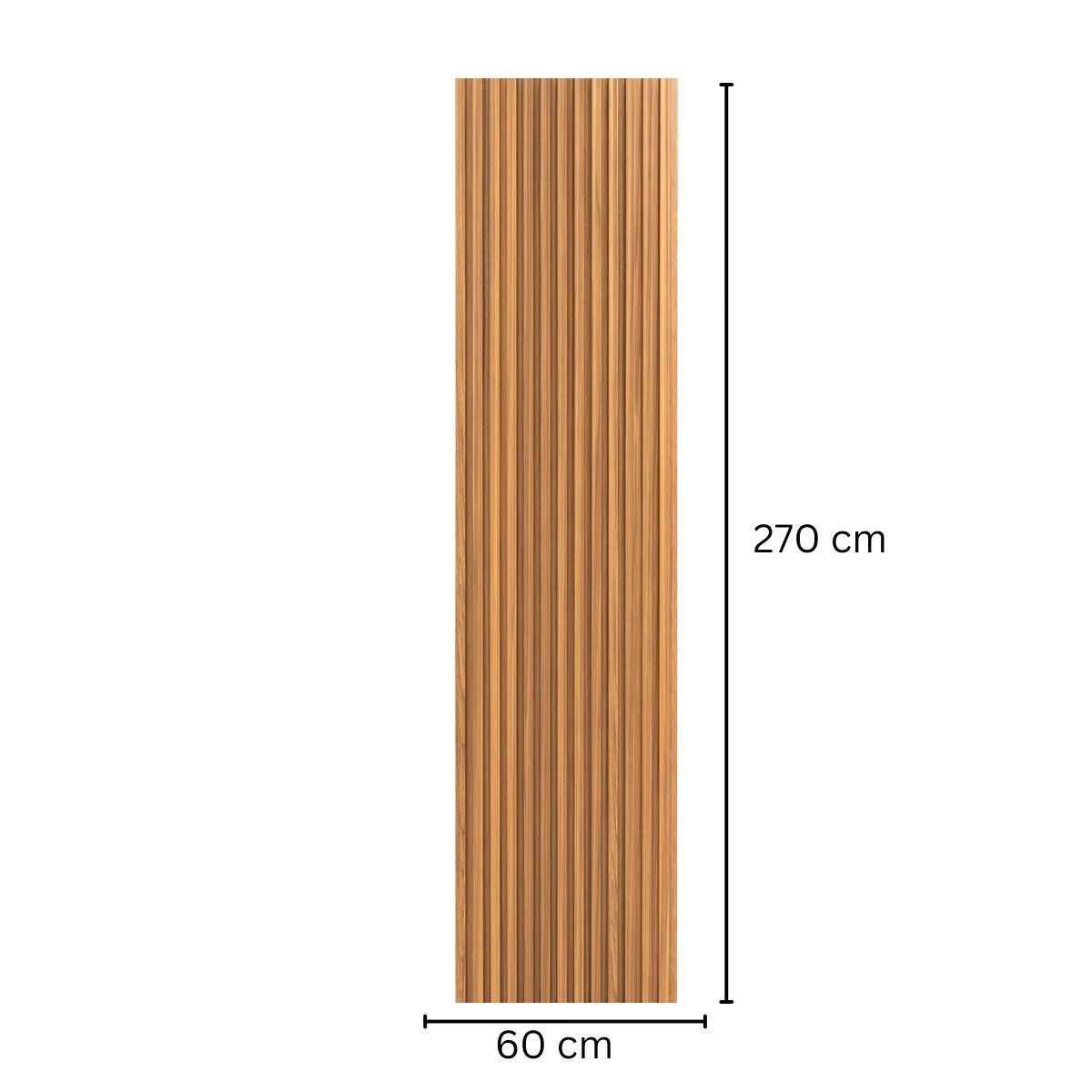 Panou riflaj MDF flexibil, Naimeed D7844, finisaj decorativ melaminat, 270x60x1.2cm