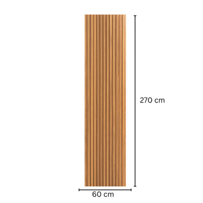 Panou riflaj MDF flexibil, Naimeed D7844, finisaj decorativ melaminat, 270x60x1.2cm