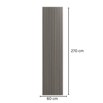 Panou riflaj MDF flexibil, Naimeed D7845, finisaj decorativ melaminat, 270x60x1.2cm