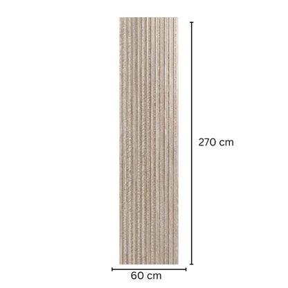 Panou riflaj MDF flexibil, Naimeed D7846, finisaj decorativ melaminat, 270x60x1.2cm