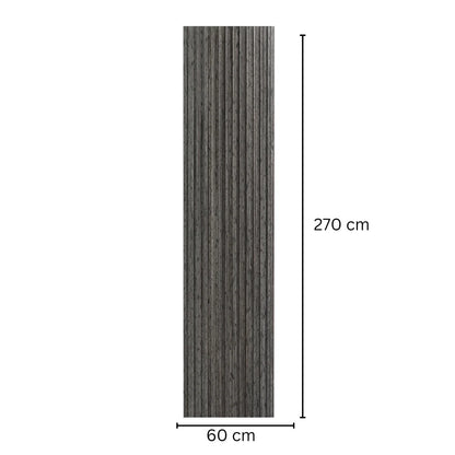 Panou riflaj MDF flexibil, Naimeed D7847, finisaj decorativ melaminat, 270x60x1.2cm