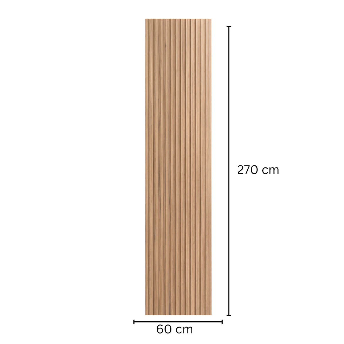 Panou riflaj MDF flexibil, Naimeed D7848, finisaj premium tip furnir tehnologic, 270x60x1.2cm