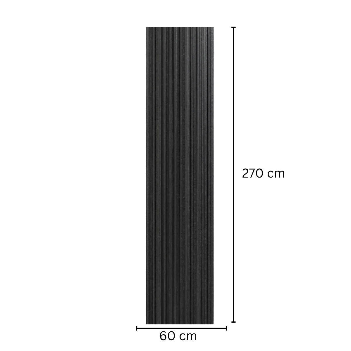 Panou riflaj MDF flexibil, Naimeed D7851, finisaj decorativ melaminat, 270x60x1.2cm
