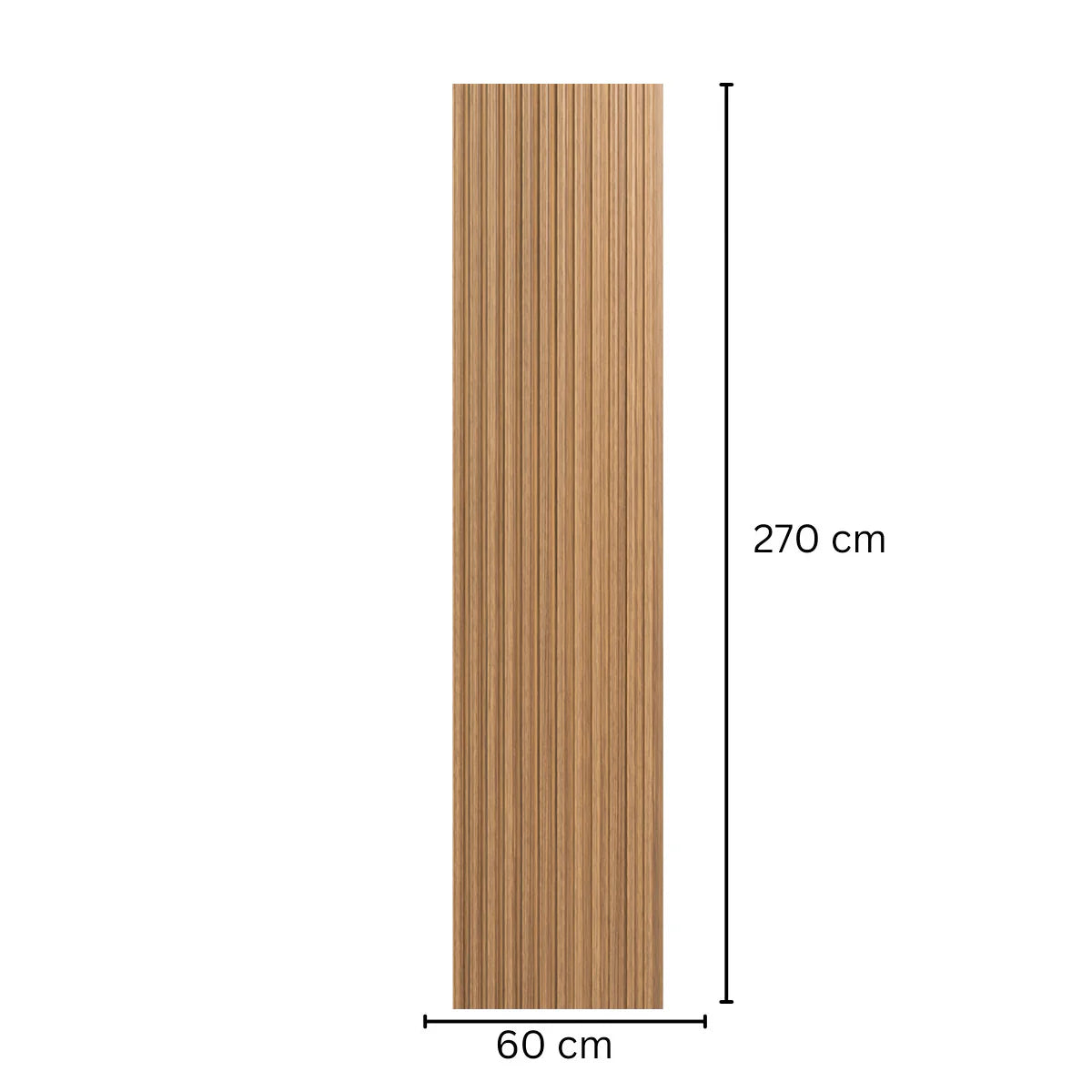 Panou riflaj MDF flexibil, Naimeed D7852, finisaj decorativ melaminat, 270x60x1.2cm