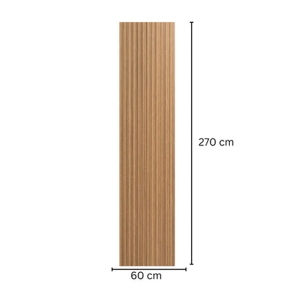 Panou riflaj MDF flexibil, Naimeed D7852, finisaj decorativ melaminat, 270x60x1.2cm