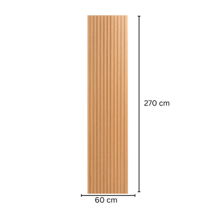 Panou riflaj MDF flexibil, Naimeed D7853, finisaj decorativ melaminat, 270x60x1.2cm
