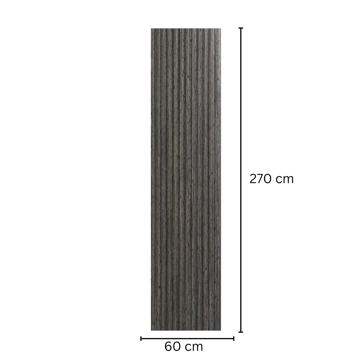 Panou riflaj MDF flexibil, Naimeed D7854, finisaj decorativ melaminat, 270x60x1.2cm