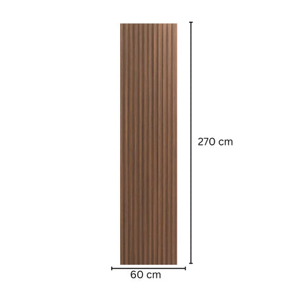 Panou riflaj MDF flexibil, Naimeed D7858, finisaj premium tip furnir tehnologic, 270x60x1.2cm