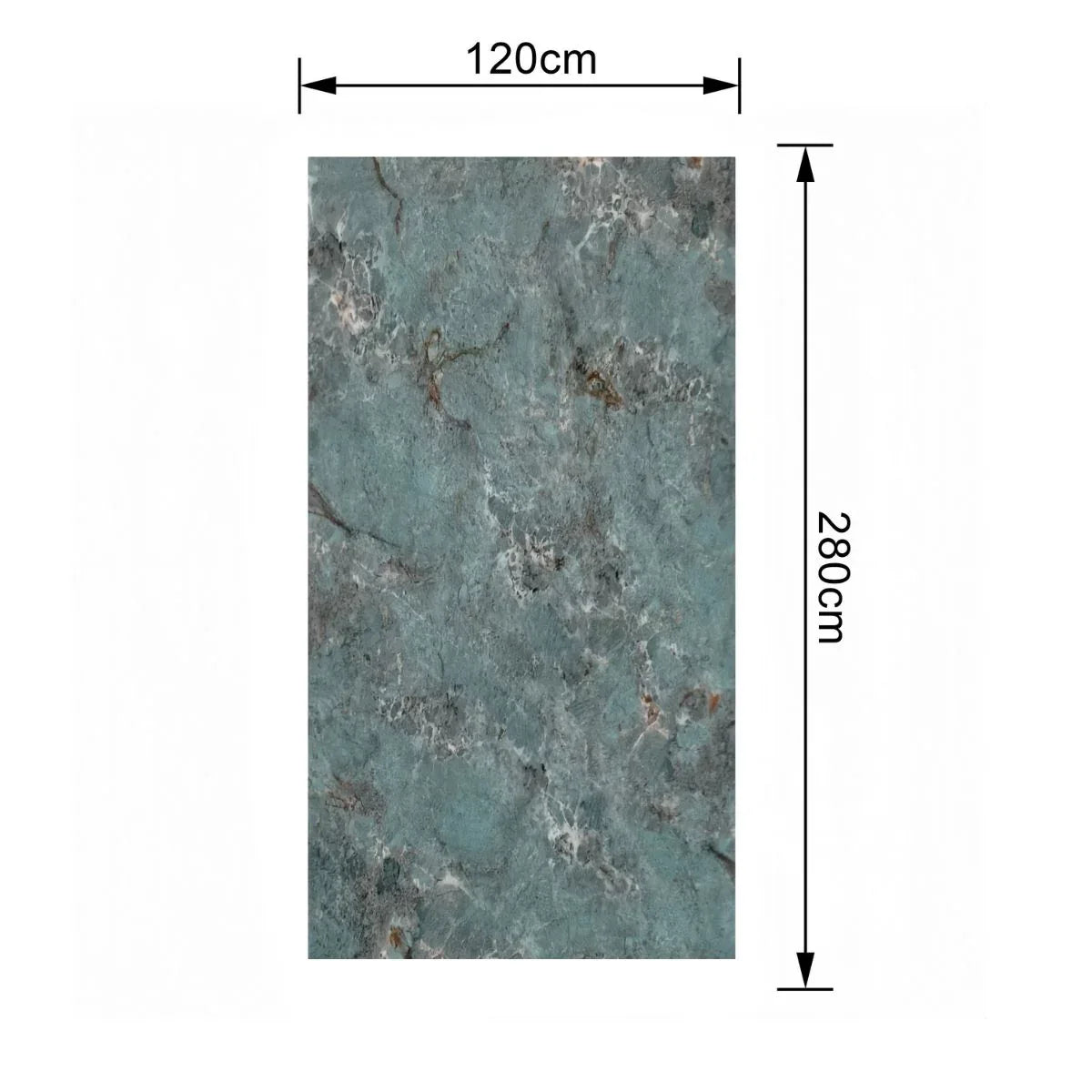 Panou SPC de inalta Densitate, Lambriu Bambú, Naimeed D7861– structura solida, antibacterian, ignifug, rezistenta excelenta la umiditate, 120 × 280 cm, grosime 8mm