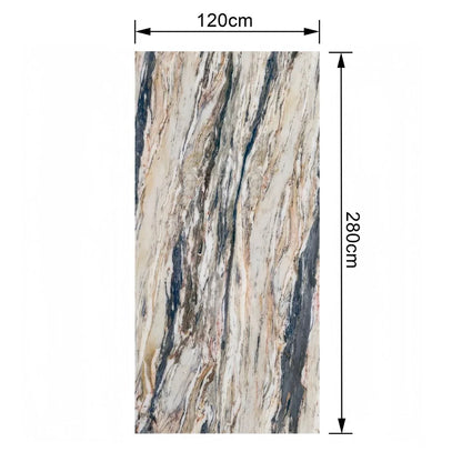 Panou SPC de inalta Densitate, Lambriu Bambú, Naimeed D7865– structura solida, antibacterian, ignifug, rezistenta excelenta la umiditate, 120 × 280 cm, grosime 8mm
