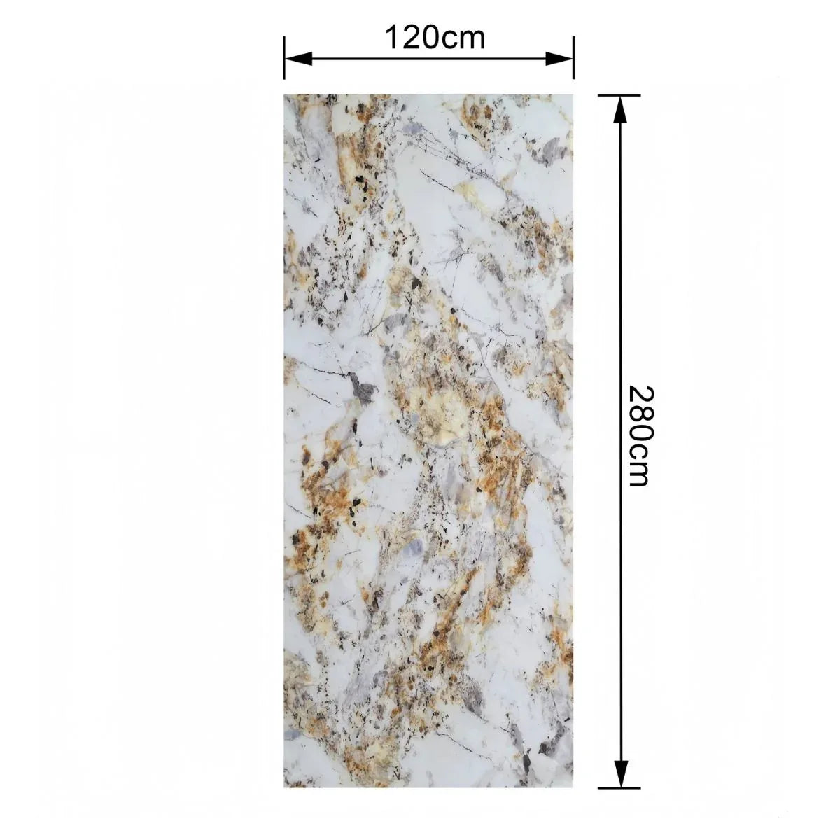 Panou SPC de inalta Densitate, Lambriu Bambú, Naimeed D7868– structura solida, antibacterian, ignifug, rezistenta excelenta la umiditate, 120 × 280 cm, grosime 8mm