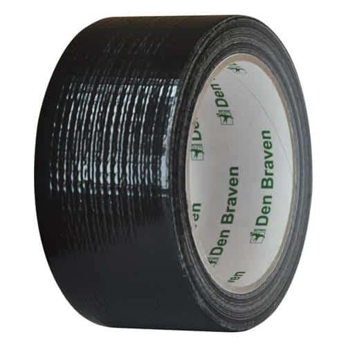 Bandă de rezistență, 50mm x 25m, neagră / D9062