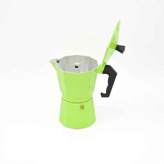 Cafetiera MOKA, 6 cafele, Verde, DC-3