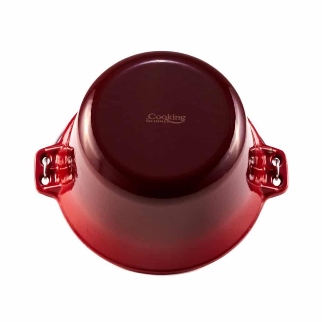 Ceaun din fonta emailata 22x13cm, capacitate 3l, HEINNER / DCN49293