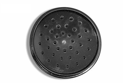 Cratita din fonta emailata cu capac, 22x9.5cm, capacitate 2.9l Marble Gray / DCN58632