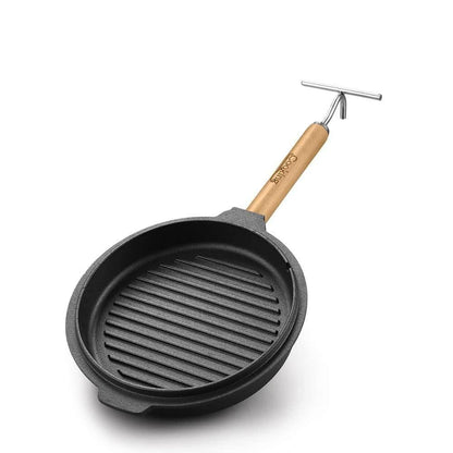 Ceaun din fonta pura 2in1, cu capac, 31.5x17cm, capacitate 9l, HEINNER / DCN63553