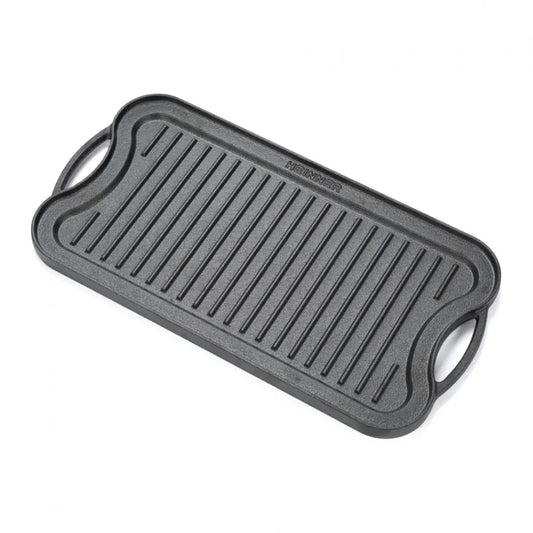 Tava grill/plita, din fonta pura, 51x26x2.5cm HEINNER / DCN65357