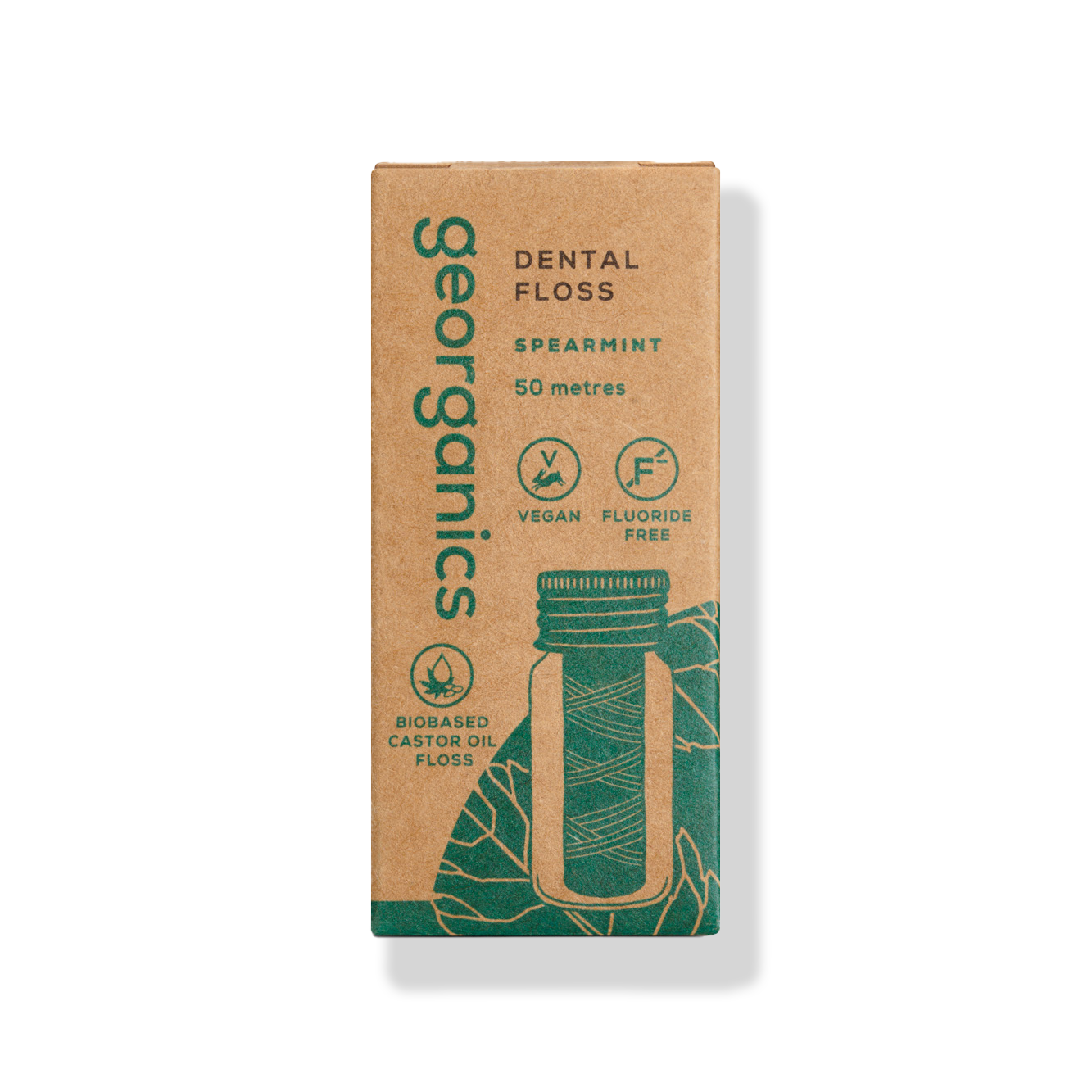 Ață dentară – Mentă verde (Spearmint) – ață din bionylon