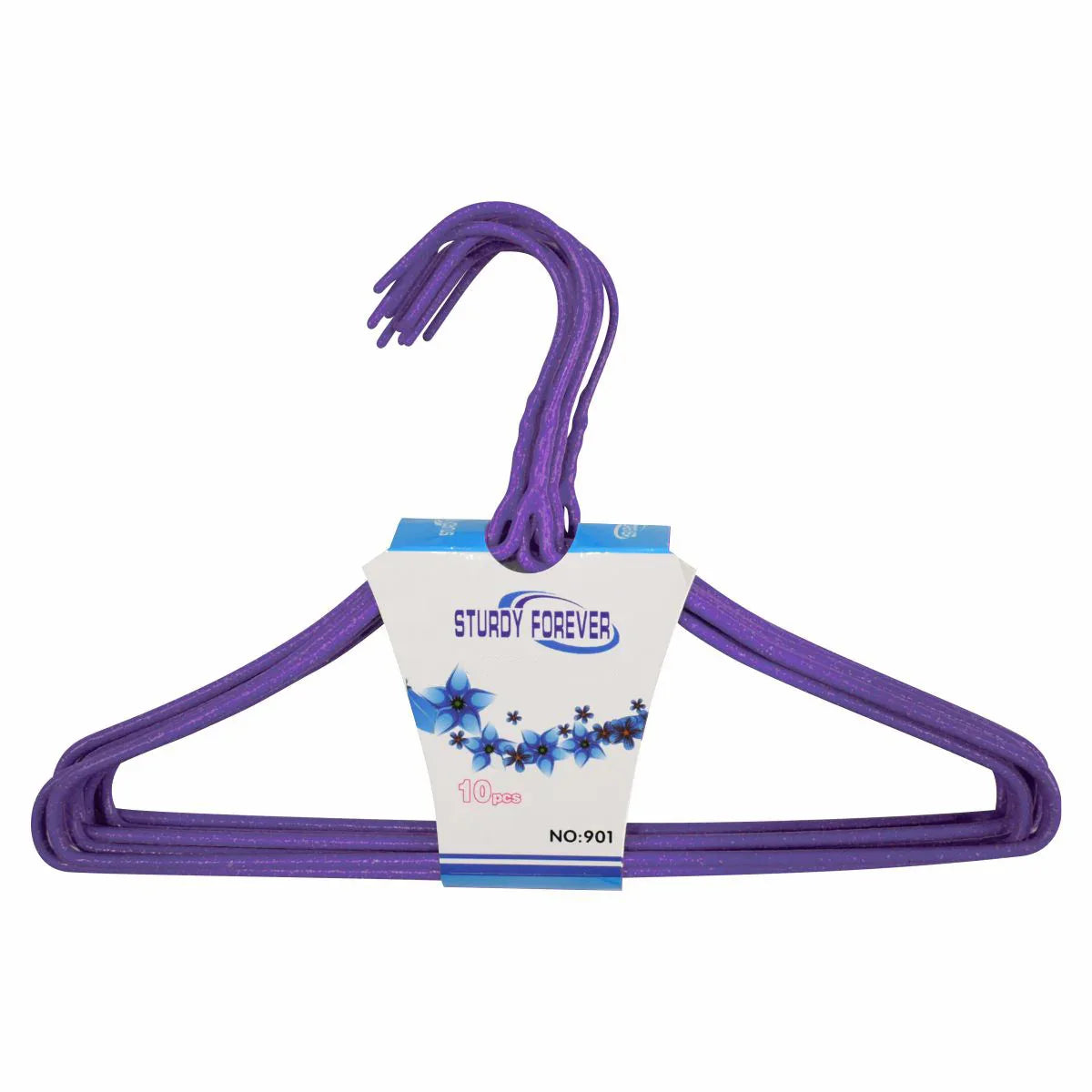 Set 10 umerase, haine copii, Naimeed D5542, invelis silicon, Mov, 29x19cm