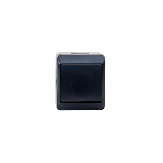 Intrerupator cap scara HERMES, alb-negru 10A/250V, IP44 / ELPL-0331-07