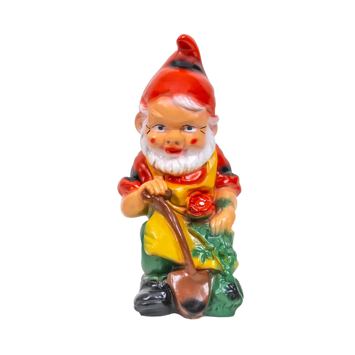 Pitic de gradina din ceramica, inaltime 38cm, model gradinar / EXT 10195
