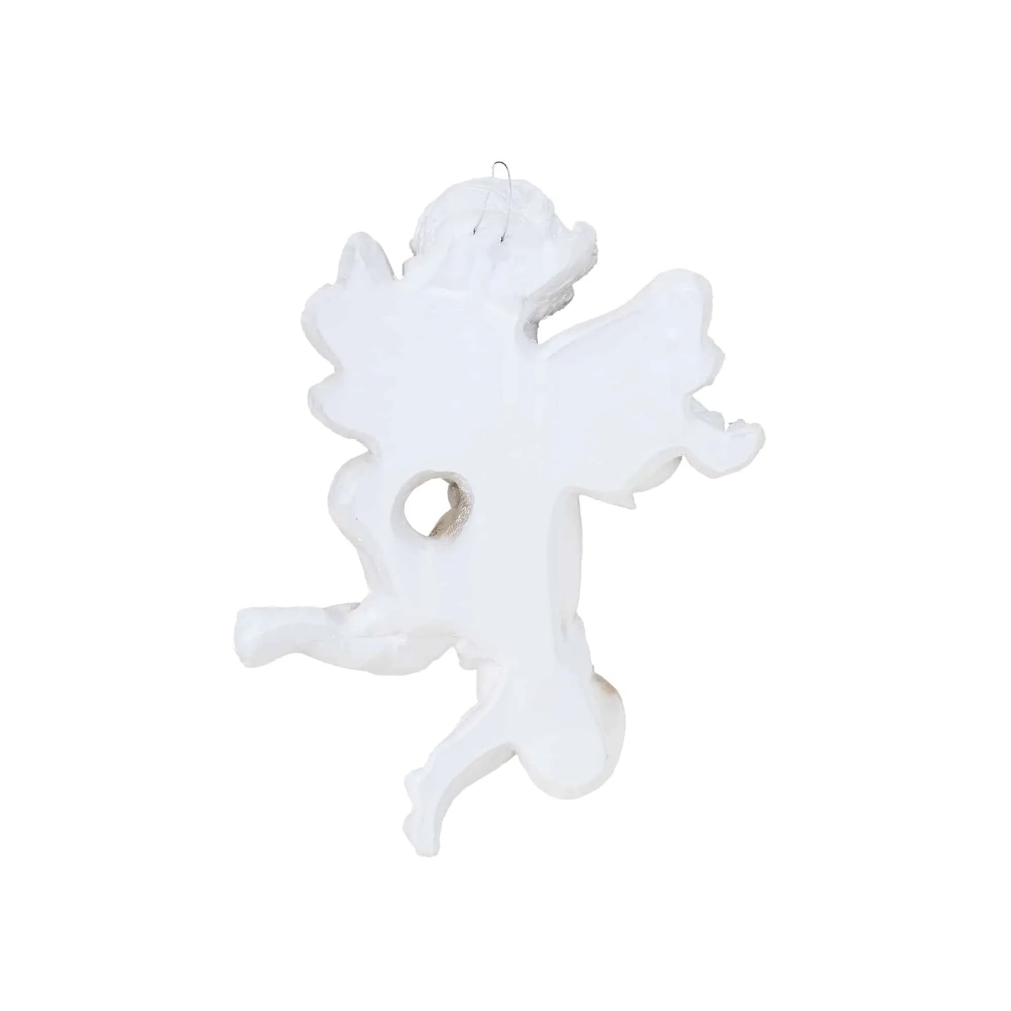 Decoratiune de perete, ingeras din ipsos, inaltime 30cm / EXT 10367