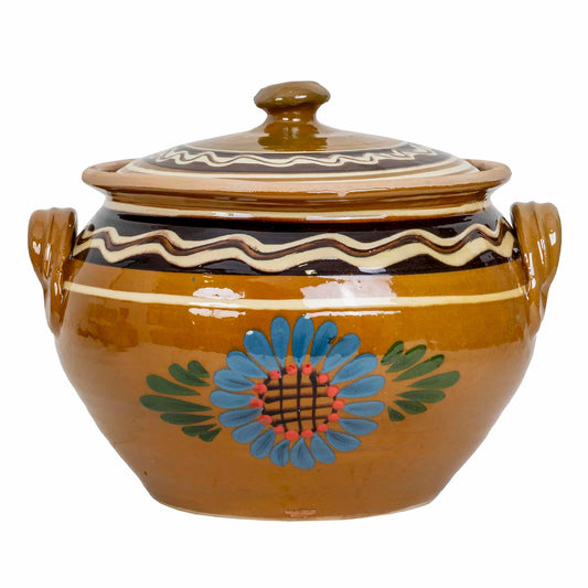 Oala din lut cu capac, diametru 24 cm, capacitate 10l, Z-TOOLS / EXT10458