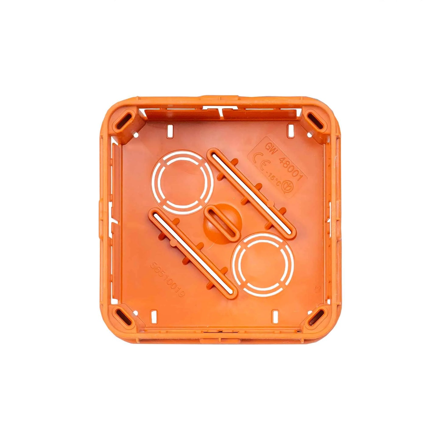 Doza de legatura cu capac, montaj incastrat, 92x92x45mm, Gw 48001 / EXT 10606