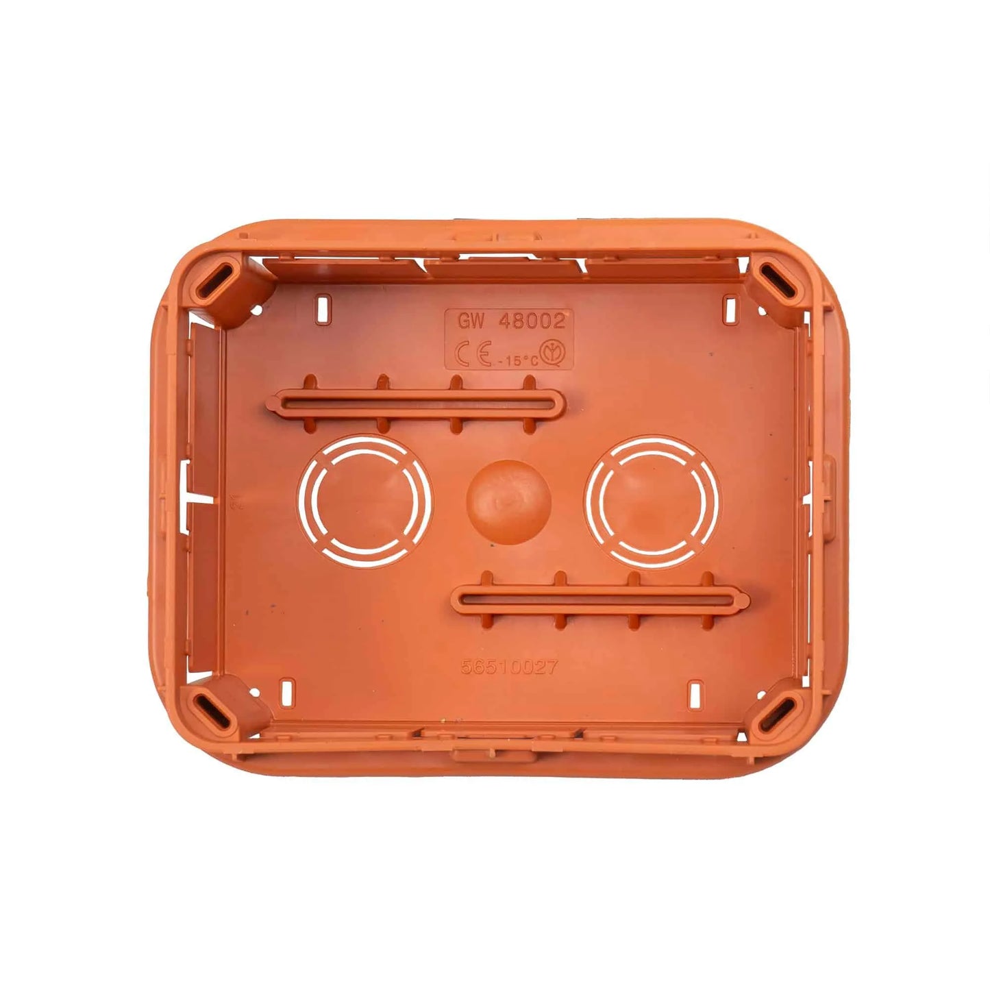 Doza de legatura cu capac, montaj incastrat, 118x96x50mm, Gw 48002 / EXT 10607