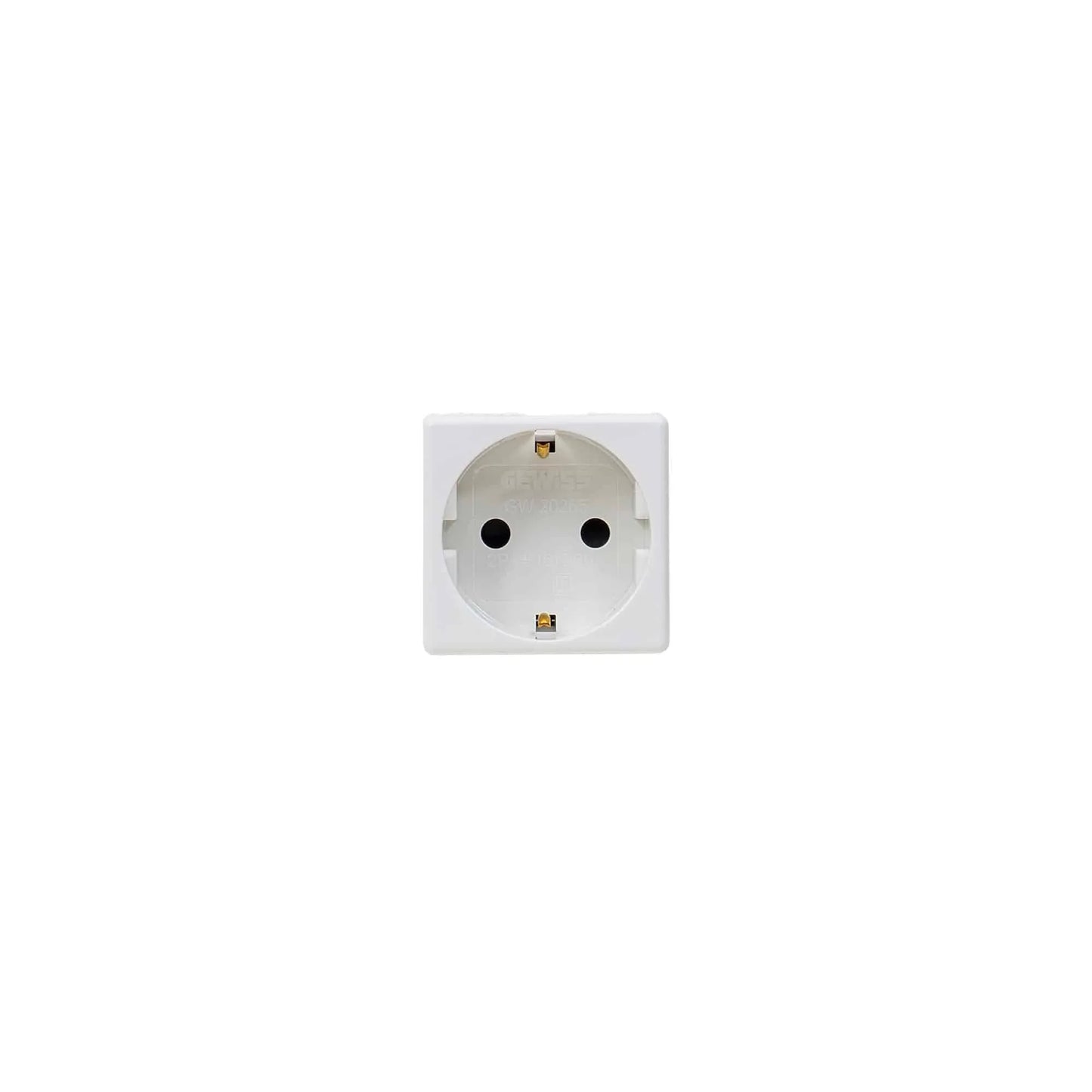 Priza modulara cu 2 module GEWISS, 16A, 250V, GW 20265, Z-TOOLS / EXT 10618
