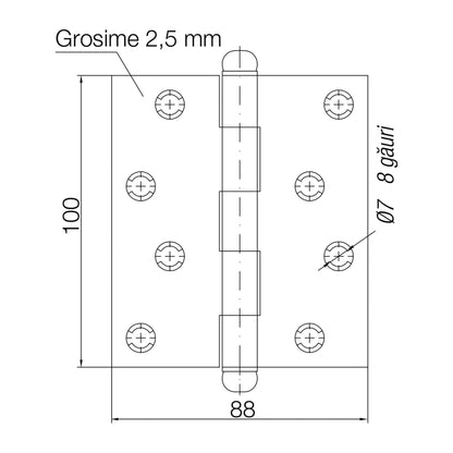 Balama Usa Aplicata 100/88 AZ