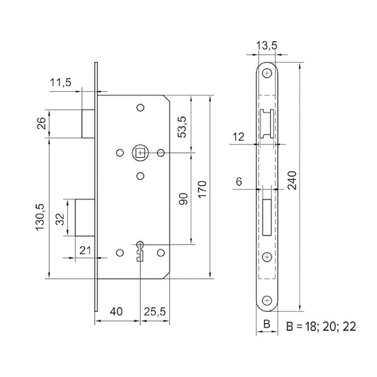 Pachet P 90 (Broasca+Maner) Maro 35-500 / EXT 5708