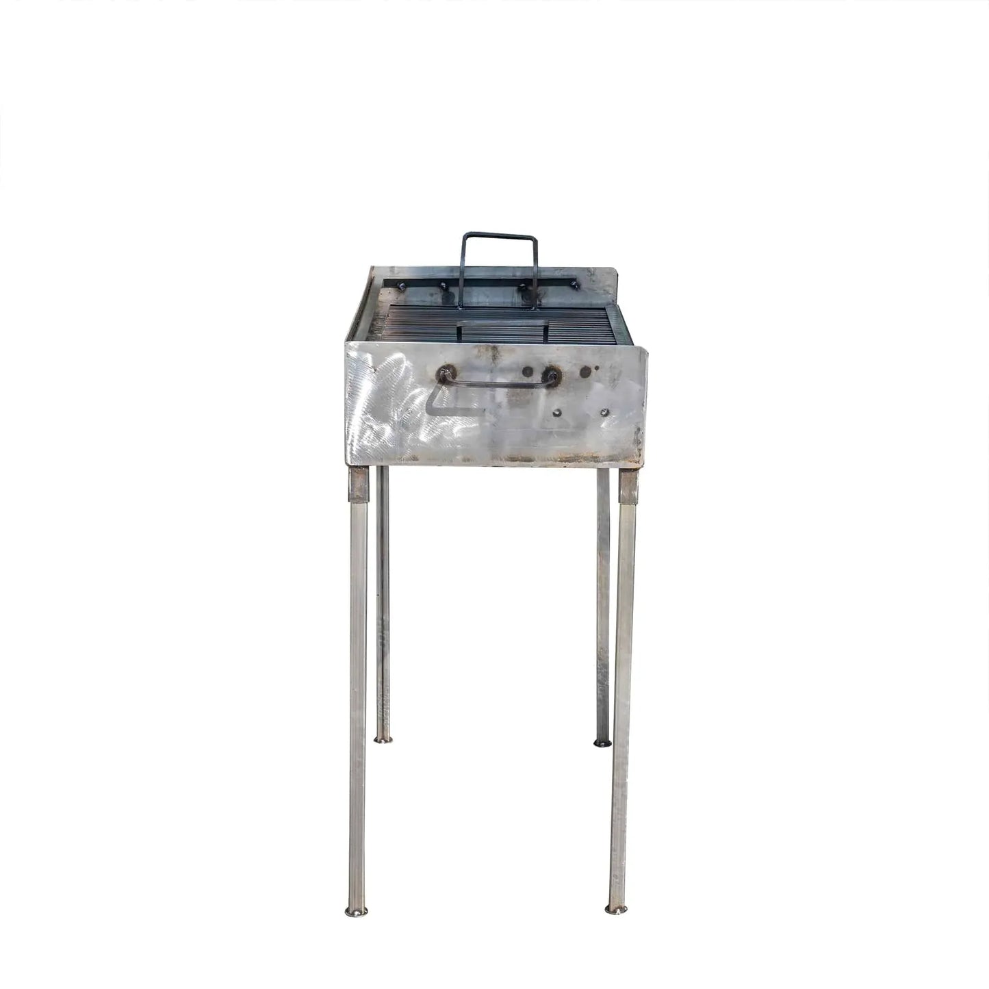 Gratar metalic pe carbuni cu 2 nivele 60x37cm / EXT 5720