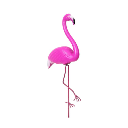 Flamingo decorativ pentru gradina, inaltime 65cm / EXT 6072