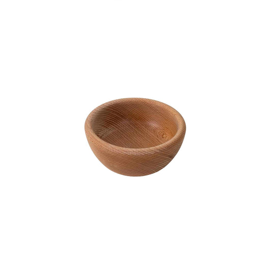 Bol rotund din lemn, diametru 12 cm / EXT 6098