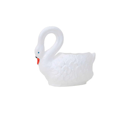 Ghiveci din plastic, model lebada alb, lungime 43cm, Z-TOOLS / EXT 6213